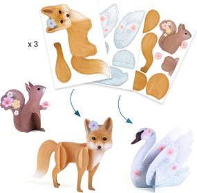 Kreatív műhely - 6 technika 1 dobozban - Bájos bolyhos - Fluffy box