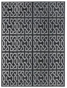 Kültéri szőnyeg, 2 oldalas, 180 x 120 cm, szürke