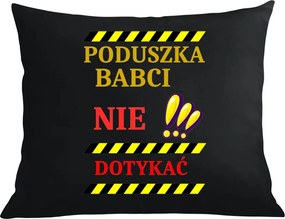 Párna párnahuzat Nagymama párna Ne érintse meg Nagymama napja