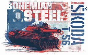 Illusztráció World of Tanks - Bohemian Steel, WOT