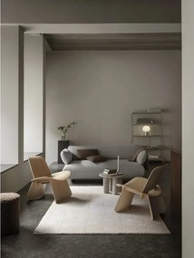 Natúr színű polcos állvány tölgyfa dekorral 105x170x40 cm Sukoya – Blomus