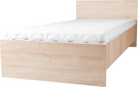 PIETRO II NEW Egyszemélyes ágykeret 90x200 sonoma