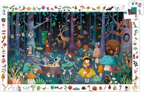 Megfigyeltető puzzle - Elvarázsolt erdő, 100 db-os - Enchanted Forest