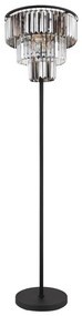 Globo 15695S - Állólámpa NAXIS 3xE27/40W/230V átm. 40 cm fekete