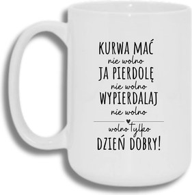 Bögre Fehér Nagy 440ml Ajándék Vicces Csak Jó Reggelt