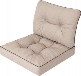 Kerti székpárna, technorattan fotelpárna 115x70cm