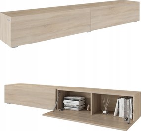 Tv szekrény Lowboard 210 cm sonoma tölgy