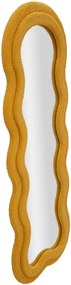Fali tükör teddy mustár 60x4x160cm