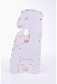 Tanulótorony DINO fehér/juhar