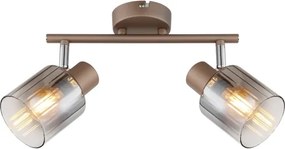 Globo 54318-2 - WALTON mennyezeti spotlámpa 2xE14/40W/230V