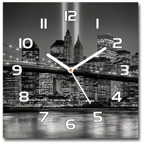 Négyzetes üvegóra Manhattan new york city pl_zsk_30x30_f_81398943