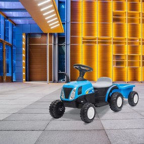 Elektromos traktor Holland kék