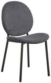 Antracitszürke étkezőszék Cliff – Actona
