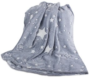 Világító takaró ujjakkal - szürke