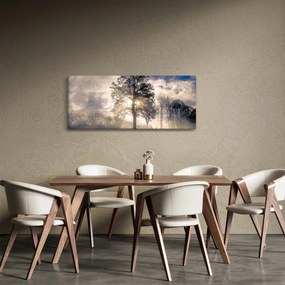 Fa a ködben képe (120x50 cm)
