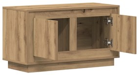 TV Szekrény Artisan Tölgy 80x35x45 cm Mérnöki Fa