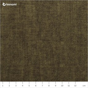 Sötétzöld kárpitozott ágyneműtartós franciaágy ágyráccsal 180x200 cm Jade – Bobochic Paris