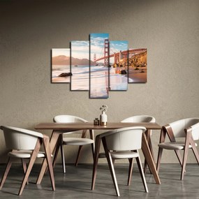 Kép - Golden Gate híd (150x105 cm)