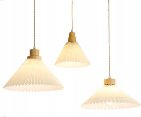 Fa függőlámpa 3xE27 állítható 150 cm konyha étkezőbe