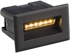 Nowodvorski Lighting Bay LED kültéri fali lámpa 1x3 W fekete 8164