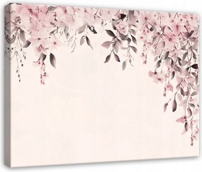 Vászonkép Virágok Lógó Levelek A Hálószobába Nappali Konyha 60x40