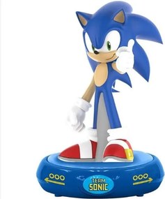 Sonic a sündisznó Right 3D LED éjjeli lámpa, éjszakai fény