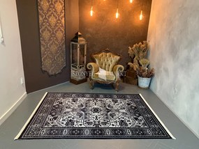 Velvet PS962V1 fekete szőnyeg 80x150 cm