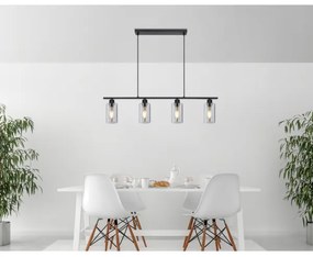 Globo 15465-4H - Csillár zsinóron HADERA 4xE27/60W/230V