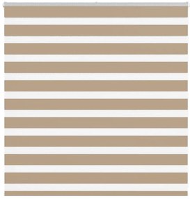 zebrafüggönnyel homokbarna szövetszélesség 140,9 cm poliészter