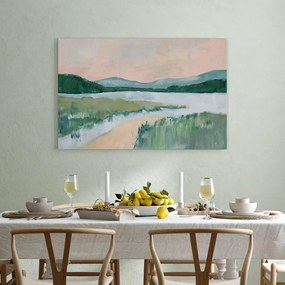 Kép 70x100 cm Gouache Lake – Styler