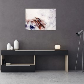 Üveg kép - Lila márvány N⁰1 (70x50 cm)