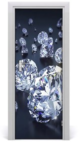 Fotótapéta ajtóra Diamonds otthon 75x205 cm