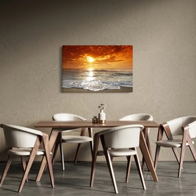 Naplemente Korzikán képe (90x60 cm)
