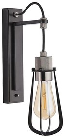 Endon 80950 - Fali lámpa URBAN 1xE27/6W/230V fekete