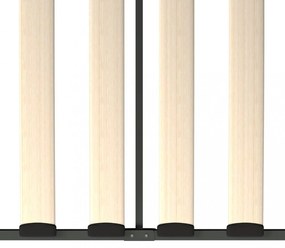 szürke fém kanapéágy-keret 90 x 200 cm