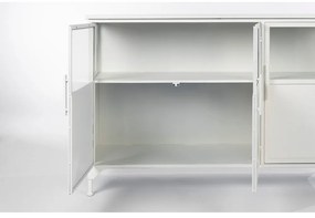 Fehér fém tálalószekrény 35x80 cm Miya – White Label