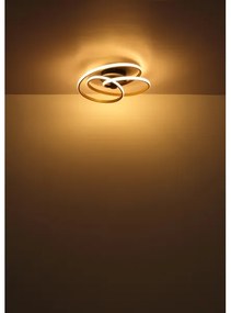 Globo 67183-40N - LED Felületre szerelhető csillár GLYXAR LED/40W/230V króm/fekete