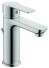 Duravit DC1023001010 - D-CODE mosdócsaptelep + leeresztő, fényes króm