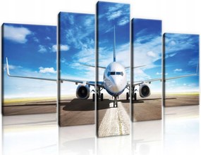 Kép 170x100 Repülőgép repülőtér kifutópálya ég felhők repülés utazás