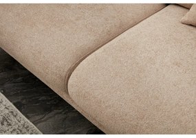 Bézs sarokkanapé (bal oldali-heverő résszel) Simena – Balcab Home