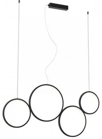 Redo 01-3384 - LED Dimmelhető csillár zsinóron ATHENA LED/40W/230V CRI98 fekete