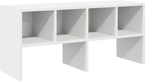 vidaXL cipőtartó állvány halmozható fehér 89,5x30x40 cm