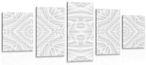 5 részes kép kaleidoszkópos minta