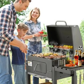 Masszív családi kerti grill