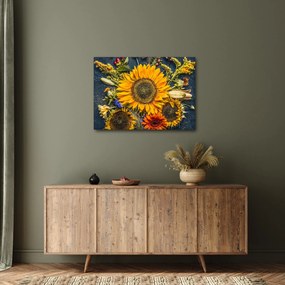 Kép - Őszi virágok (70x50 cm)