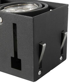 Okos beépített reflektor fekete, 2 db WiFi GU10 Trimless - Oneon 2