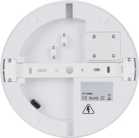 Brilagi - LED kültéri mennyezeti lámpatest BENE LED/24W/230V átm. 26 cm fehér IP54