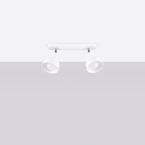 Sollux SL.1314 - Spotlámpa ELBA 2xE27/15W/230V fehér