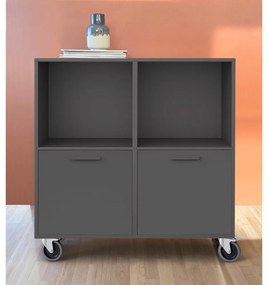 Keep by Hammel fekete gurulós komód