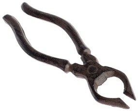 Öntöttvas laposfogó alakú üvegnyitó dísz